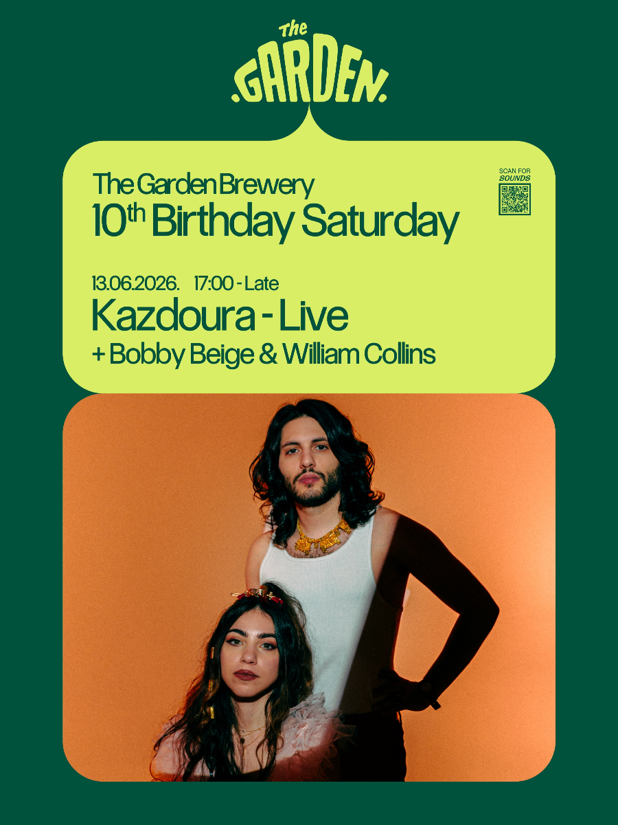 The Garden Brewery 10th Birthday - Saturday - Kazdoura (Live)