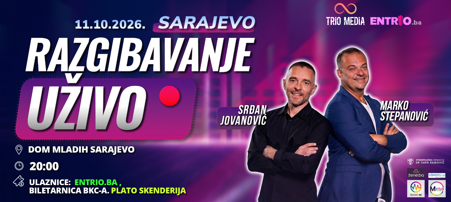 SARAJEVO - "Mentalno razgibavanje - UŽIVO"