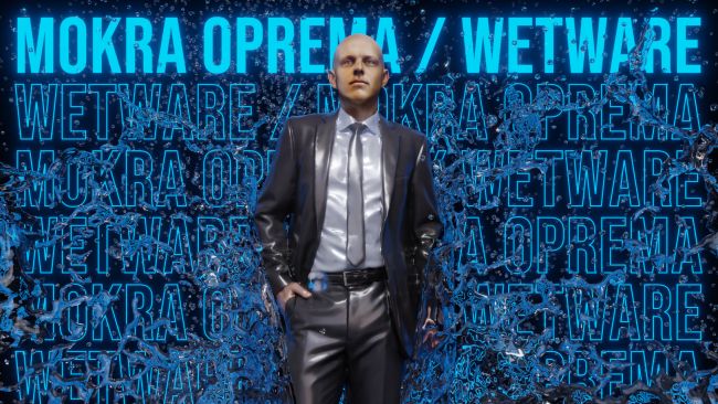 Wetware [Jan Rozman] / koreografska intervencija u formatu stand-up izvedbe
