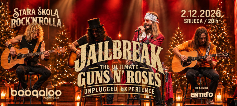 The Ultimate GUNS N' ROSES Unplugged Experience by Jailbreak