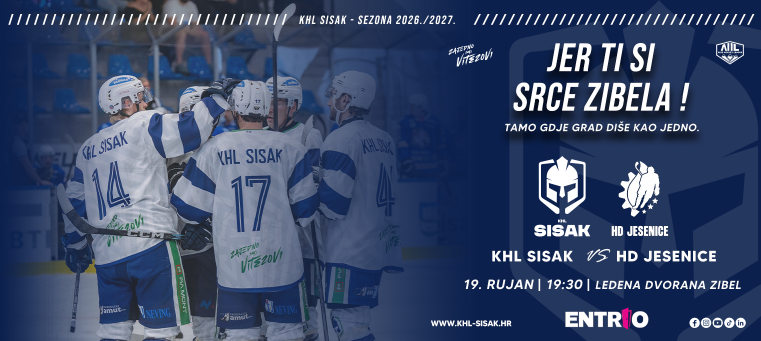 KHL Sisak Vs HD Jesenice