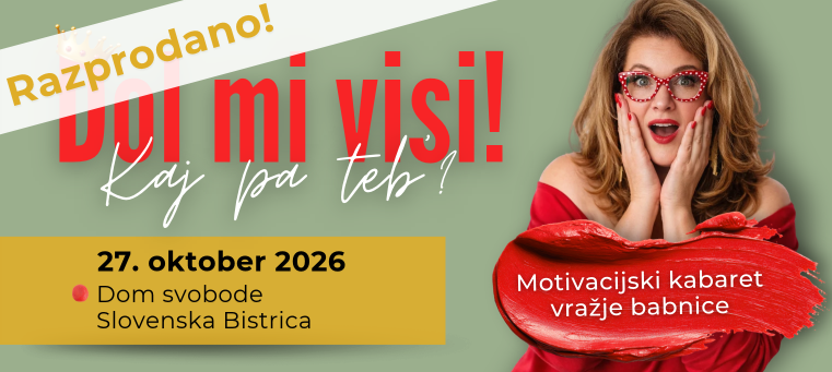 Dol mi visi! Kaj pa teb'? Motivacijski kabaret Vražje babnice
