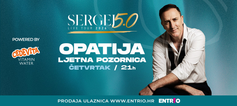 Sergej Ćetković @Ljetna pozornica Opatija