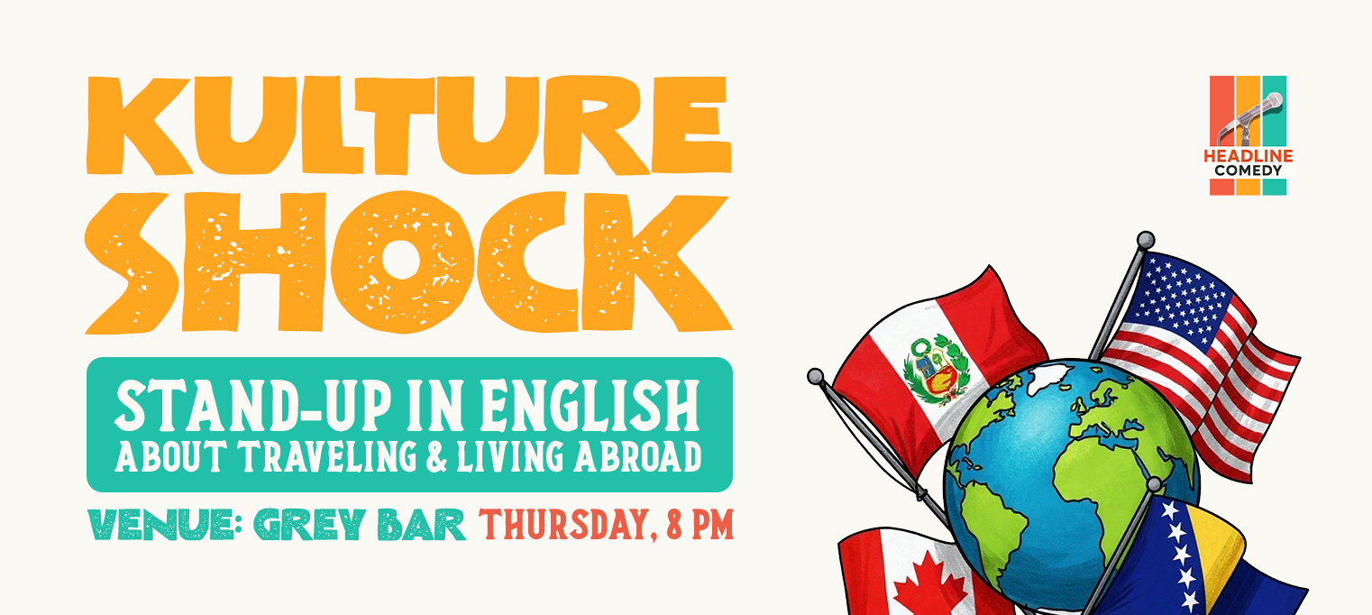 Kulture Shock: stand-up in English