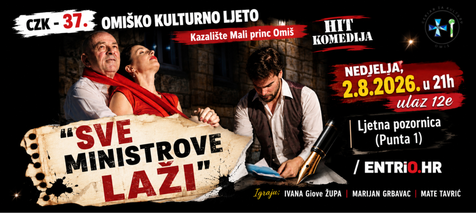SVE MINISTROVE LAŽI - GK Mali princ - Kazališna predstava