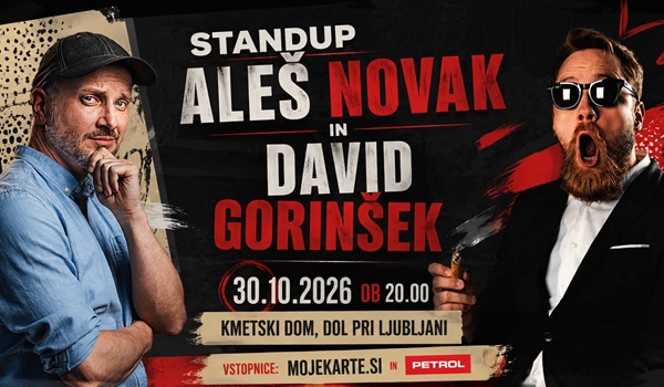 Aleš Novak in David Gorinšek STANDUP | HALLOWEEN EDITION!