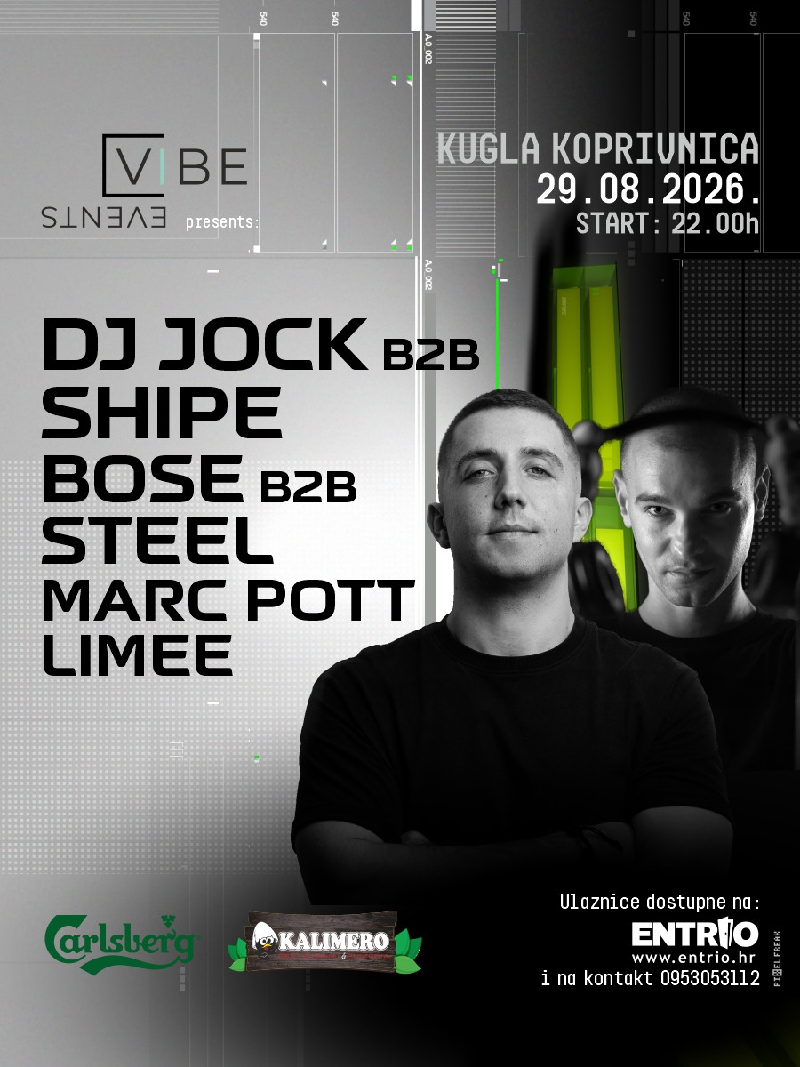 DJ JOCK b2b SHIPE @ MMC, Kugla
