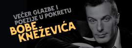 Večer glazbe i poezije u pokretu Bobe Kneževića i promocija spota "Kava, kola i osjećaj bola"