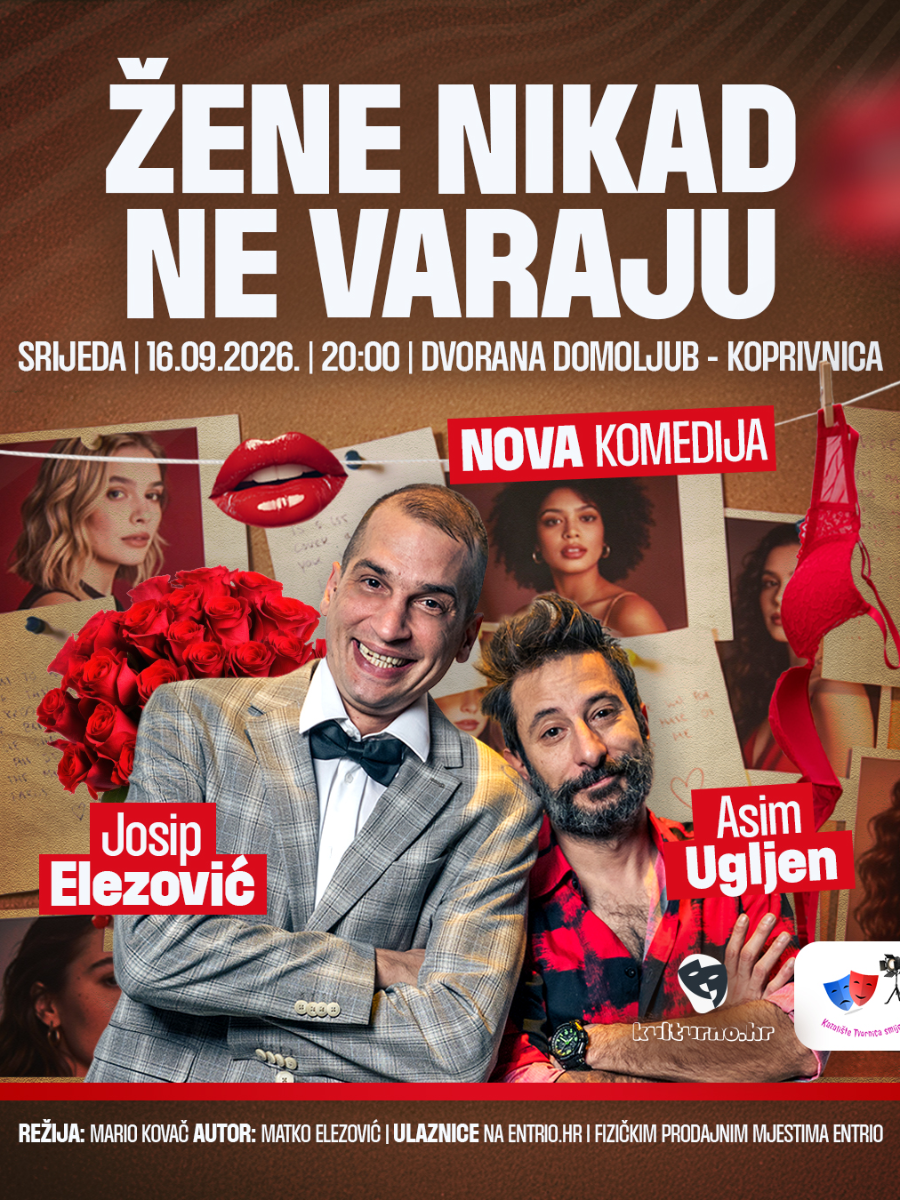 Predstava - ŽENE NIKAD NE VARAJU
