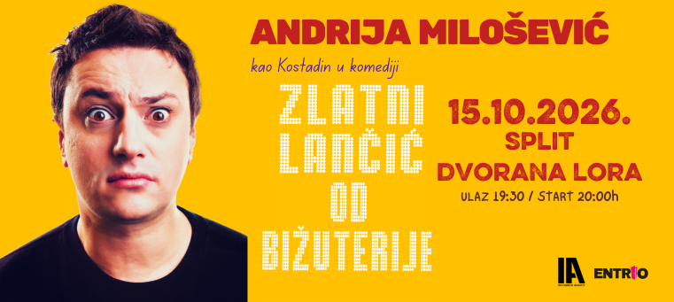 Split - Andrija Milošvić: Zlatni lančić od bižuterije