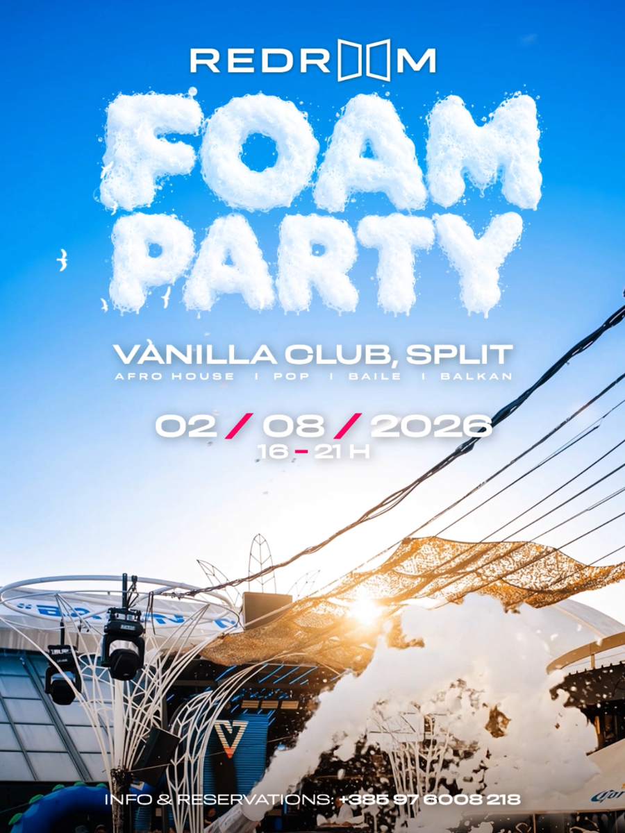 REDROOM: FOAM @ VANILLA CLUB, SPLIT