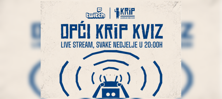 Live stream KRiP: kviz općeg znanja #256
