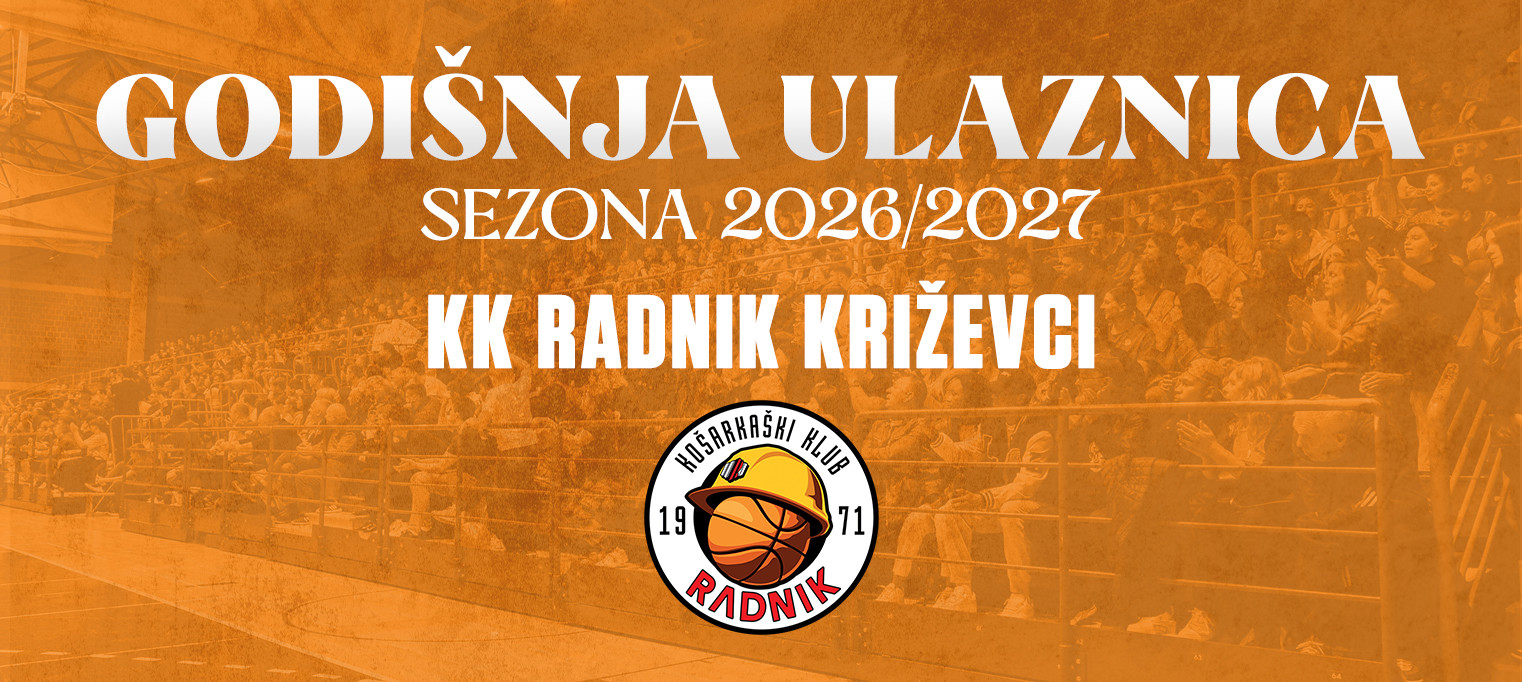 KK Radnik Križevci sezona 2026/27