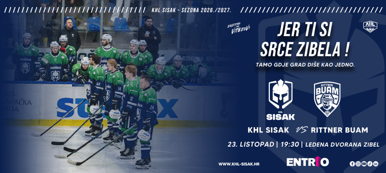 KHL Sisak VS Rittner Buam SkyAlps
