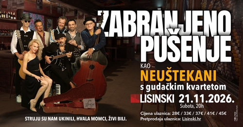 ZABRANJENO PUŠENJE  kao NEUŠTEKANI