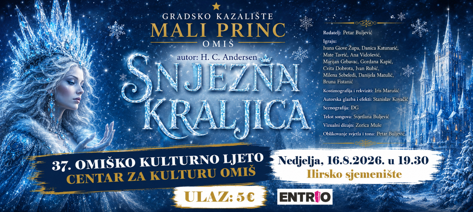 SNJEŽNA KRALJICA - GK MALI PRINC - Predstava za djecu