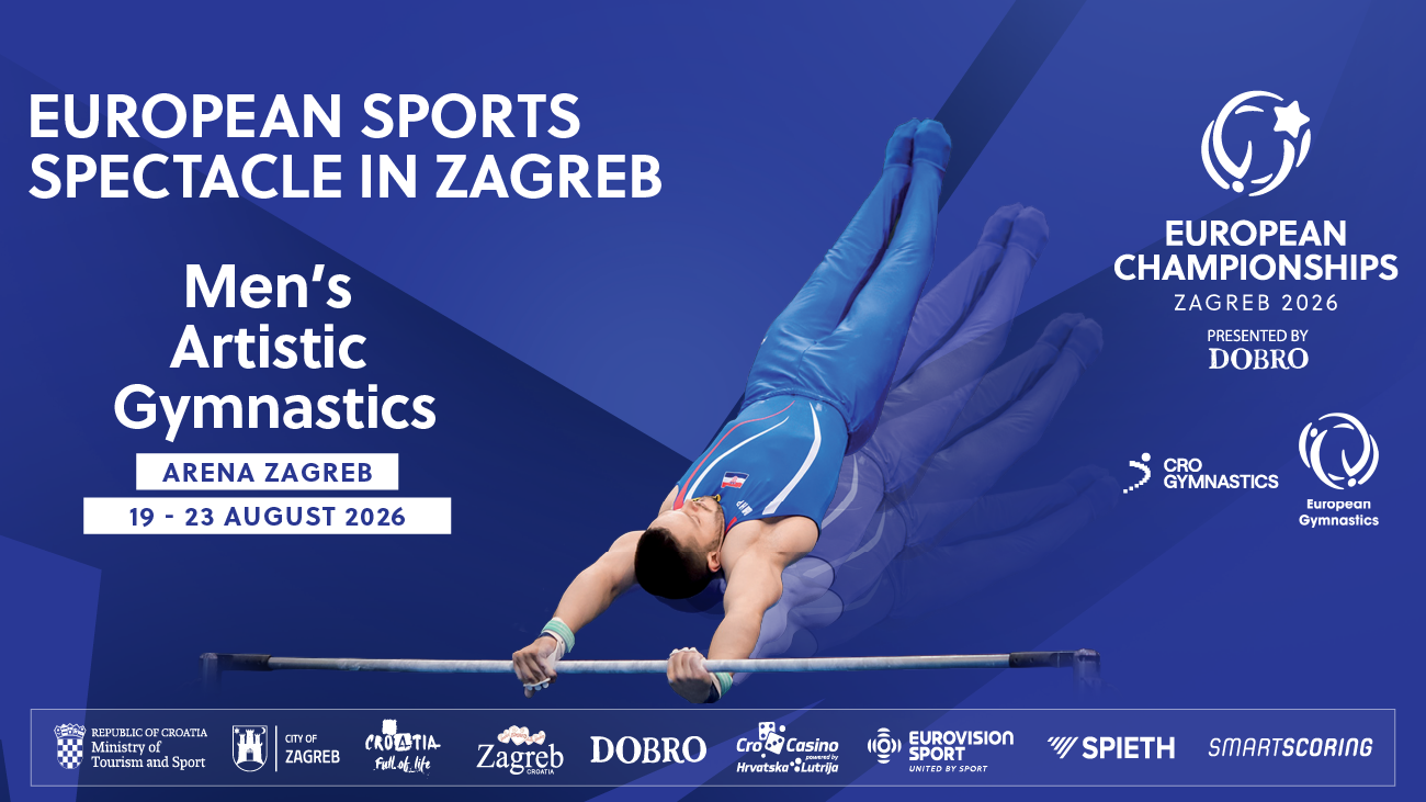 European Championships in Men's Artistic Gymnastics - Zagreb 2026