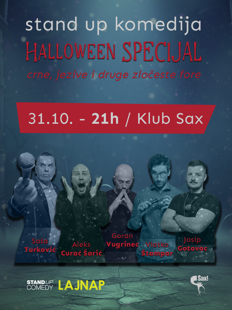 Halloween SPECIJAL - LATE SHOW - stand up comedy by LAJNAP