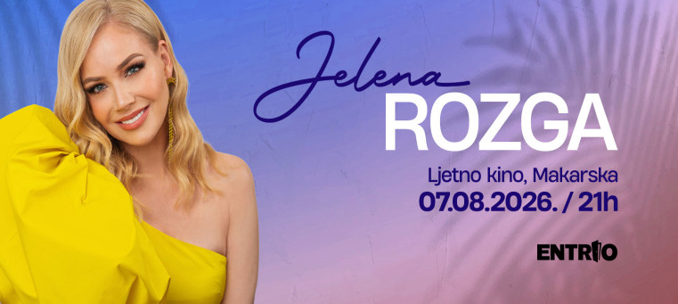 Jelena Rozga u ljetnom kinu Makarska!
