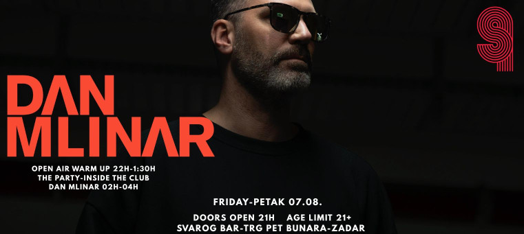 DAN MLINAR at SVAROG BAR-ZADAR