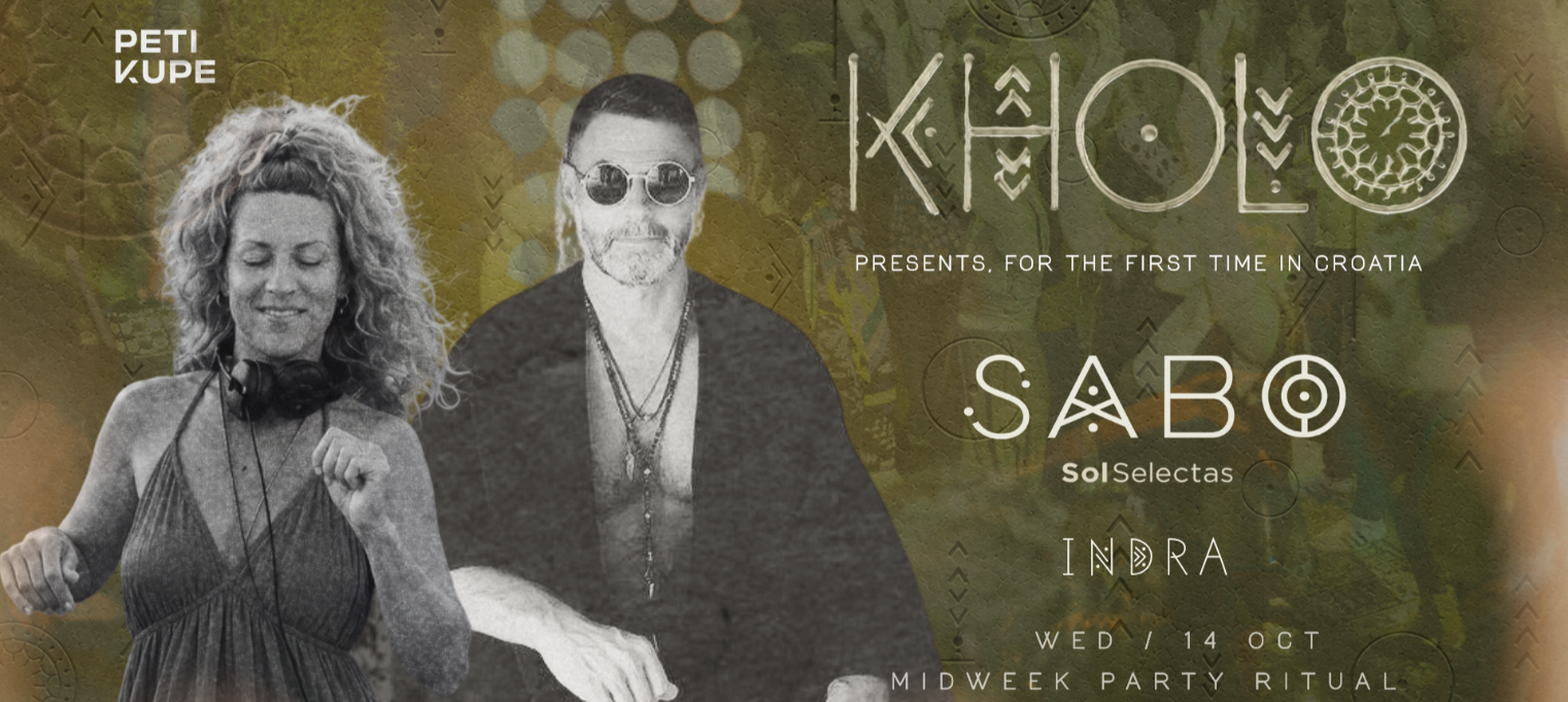 KHOLO: SABO (Sol Selectas, NYC)- For the First Time in Croatia .