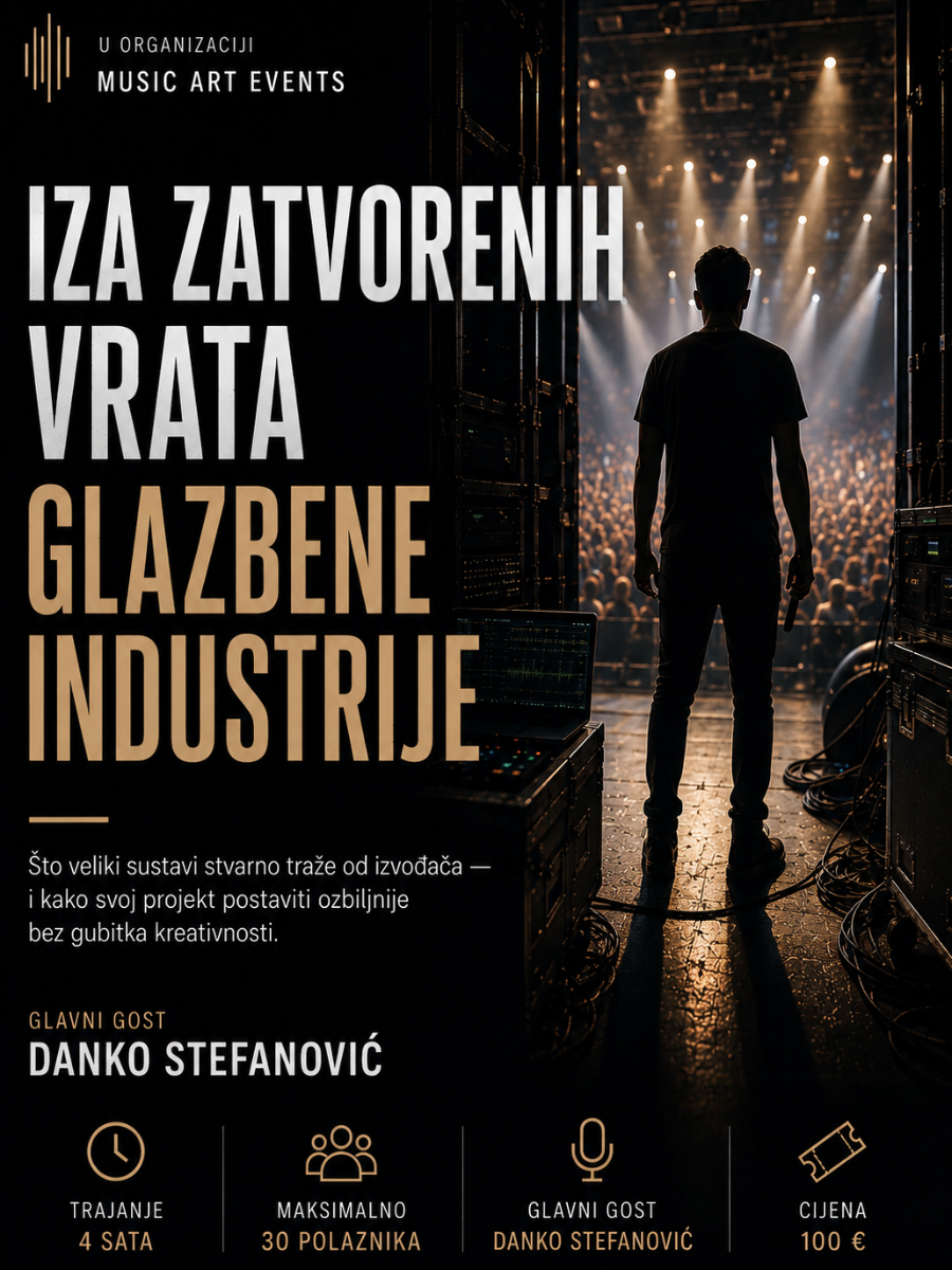 Radionica Iza Zatvorenih Vrata Glazbene Industrije