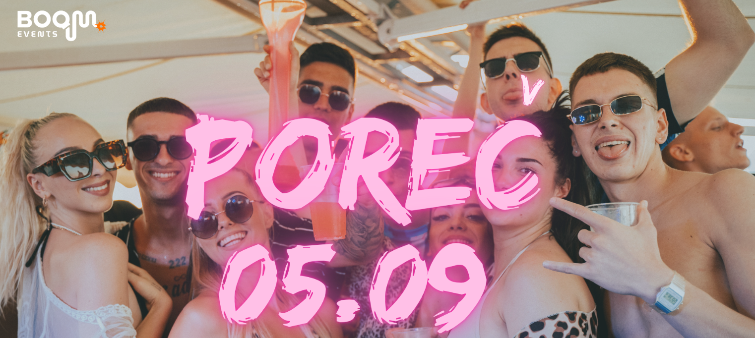 BOOM Boat Party - Poreč + After Party - vol. 10