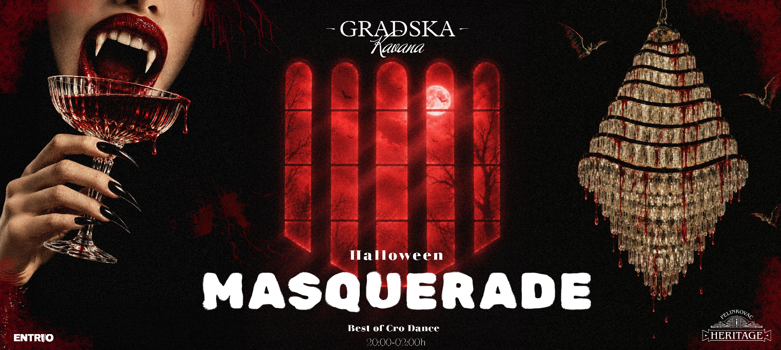 Gradska Kavana presents: HALLOWEEN MASQUERADE