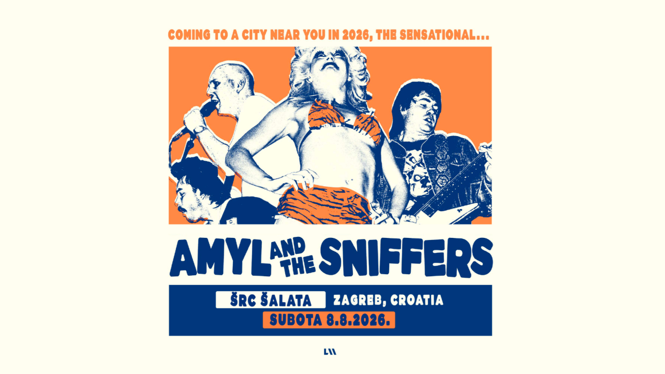 Amyl and the Sniffers u Zagrebu!