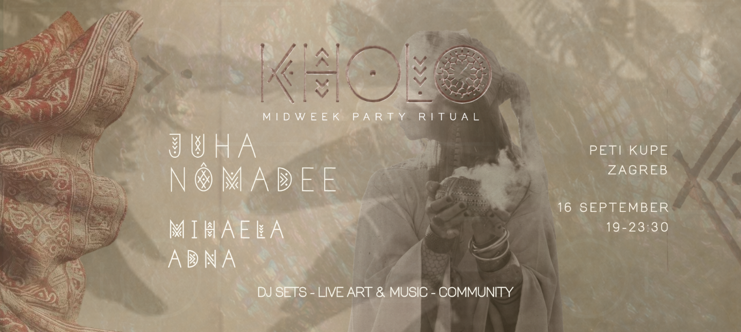 KHOLO on the Terrace: Sunset Party Ritual w/ JUHA, NOMADEE & Friends