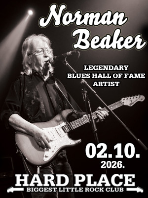 NORMAN BEAKER (G.B.) Blues hall of Fame artist @ Hard Place