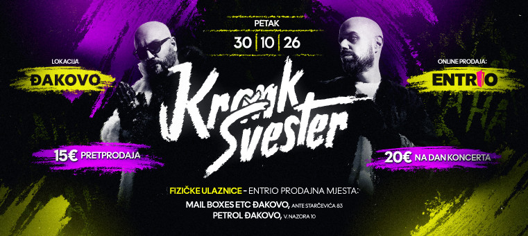 Krankšvester u clubu Shine Đakovo