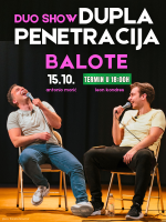OSIJEK: "Dupla penetracija" Leon & Antonio 18:00h