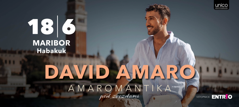 AMAROMANTIKA: DAVID AMARO POD ZVEZDAMI