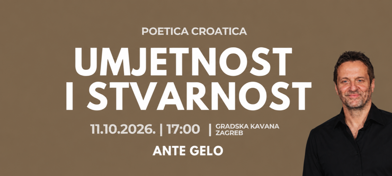 Poetica Croatica: Poetsko glazbeni salon Ante Gelo