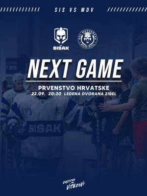 KHL Sisak VS KHL Medveščak Admiral