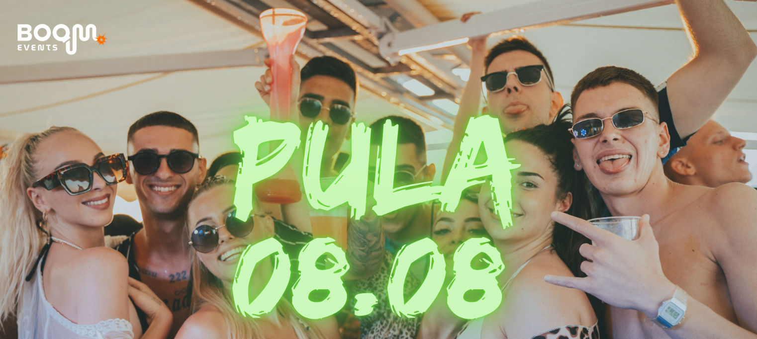 BOOM Boat Party - Pula + After Party - vol. 6