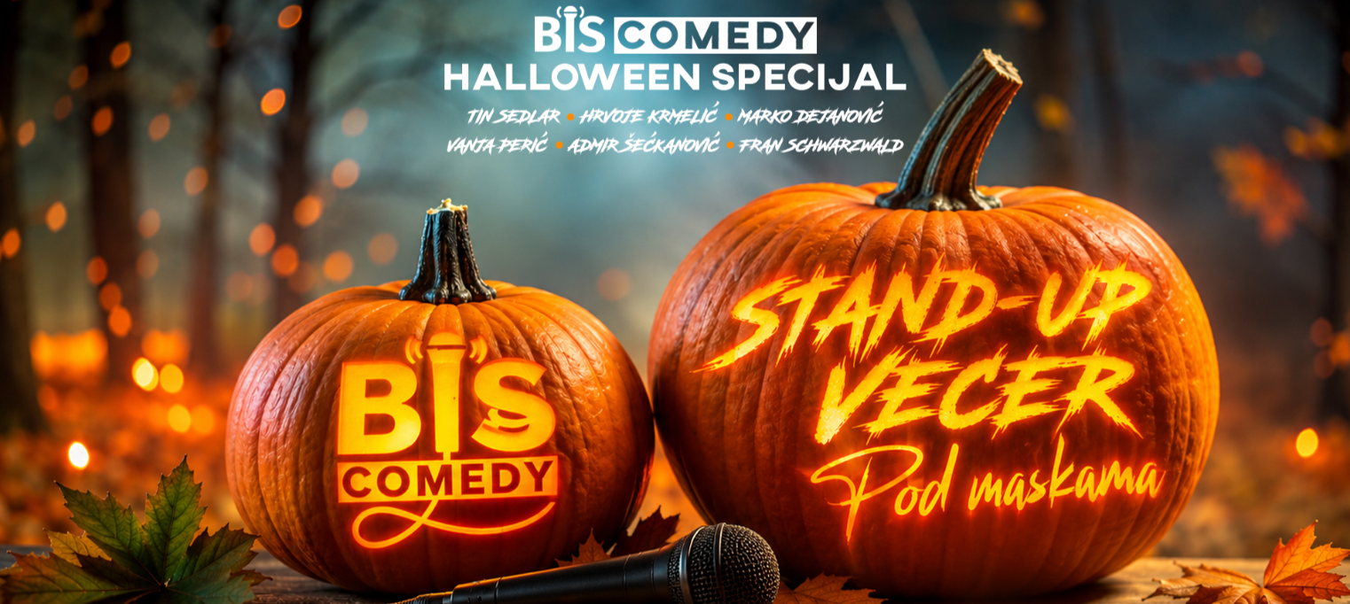 "STAND-UP POD MASKAMA" - BIS comedy Halloween specijal