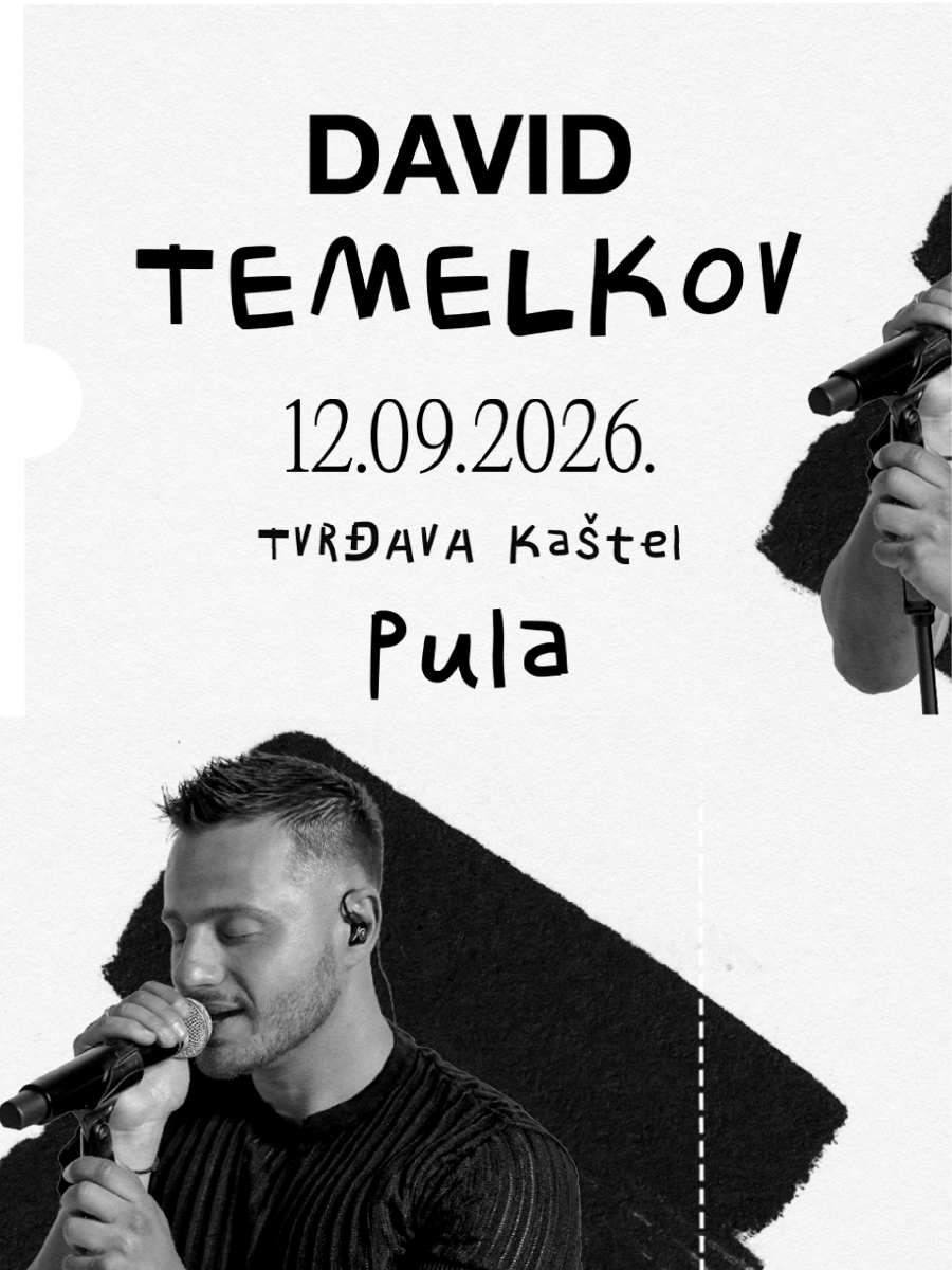 DAVID TEMELKOV U PULSKOM KAŠTELU - 12.9.2026.