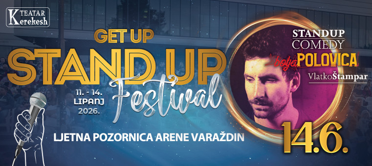 BOLJA POLOVICA - Vlatko Štampar @ GET UP STAND UP FESTIVAL (Varaždin)