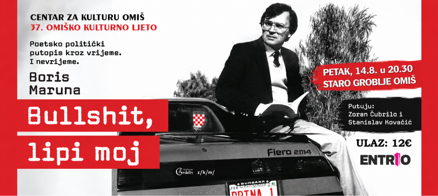 BORIS MARUNA "Bullshit, lipi moji" - TEATRIN GRDELIN i ZKM