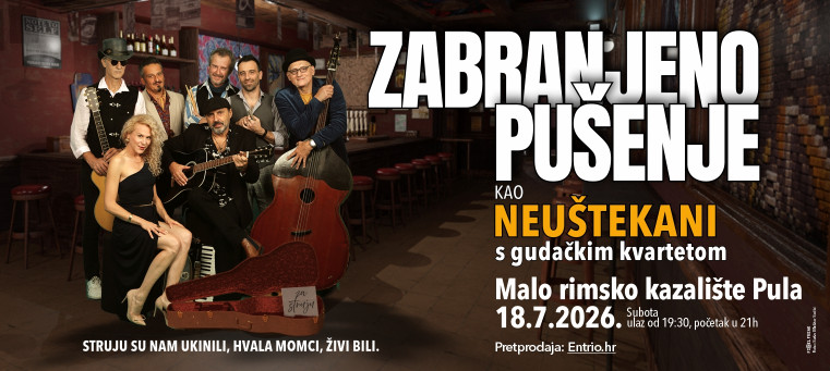 Zabranjeno pušenje kao Neuštekani @ Pula