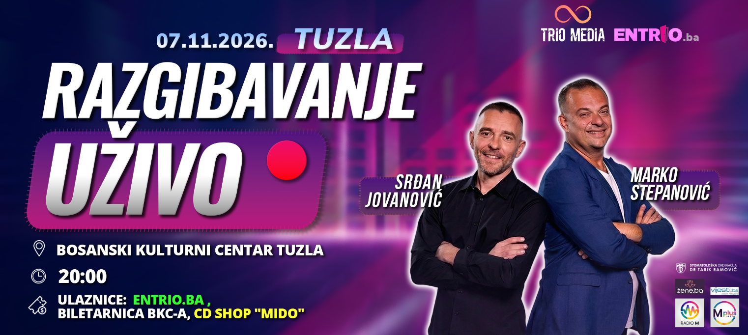TUZLA - "Mentalno razgibavanje - UŽIVO"