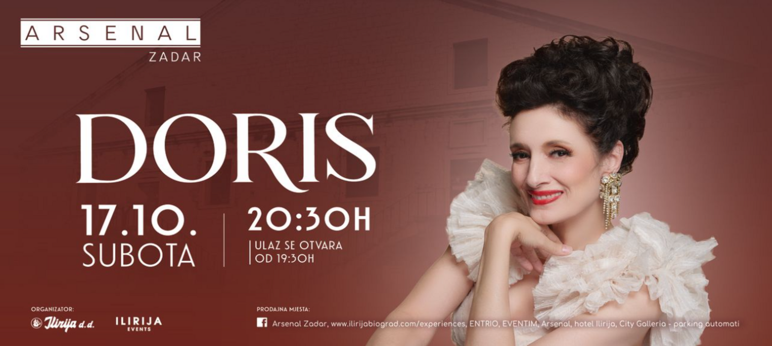 Doris Dragović u Arsenalu!